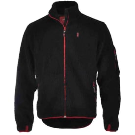 Bekken & Strøm Drevsjø fiberpelsjakke, unisex, str. XL, sort
