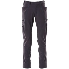 Mascot Accelerate servicebukser med full stretch, marineblå, str. 82C68