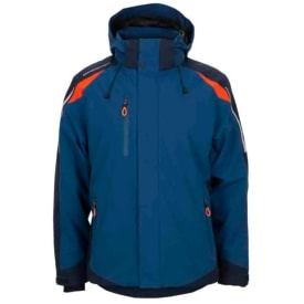 Bekken & Strøm vinterjakke allværs Majavatn, unisex, str. L, blå/marine