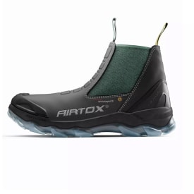 Airtox GLC sikkerhedsstøvletter S3, Sort/Grøn, 39