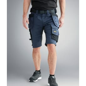 Snickers AllroundWork håndværkershorts 6141, Navy/Sort, 56