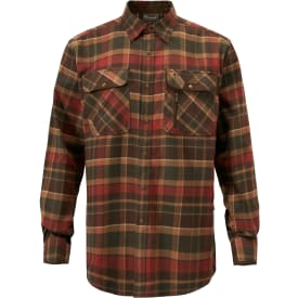 Pinewood Prestwick Exclusive skovmandsskjorte, Dark Green/Terracotta, 2XL