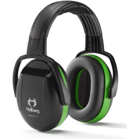 Hellberg Secure 1 høreværn, Sort/Grøn, ONESIZE