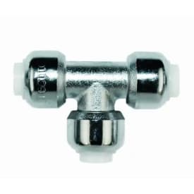 Tectite Classic t-rør, 12 mm, krom