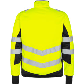 Engel Safety softshelljakke, Hi-vis Gul/Sort, L