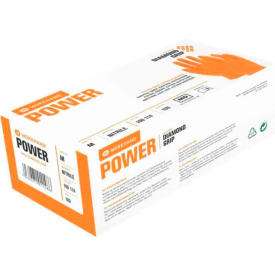 Workhand engangs nitril Dry Power, str. 9, oransje, 100 stk