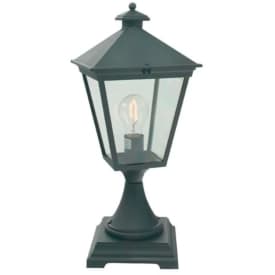 Norlys London 484 portstolpe, LED max  9W, E27, IP54, sort