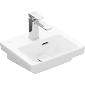V&B Subway 3.0 møbelservant, 37x30,5 cm, hvit med CeramicPlus