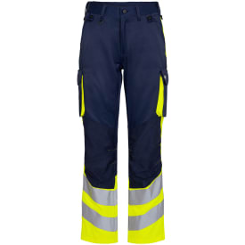 Engel Safety Light arbejdsbukser, Blue Ink/Hi-Vis Gul, 100