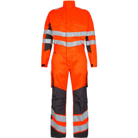 Engel Safety Light kedeldragt, Hi-vis orange/Grå, 6XL