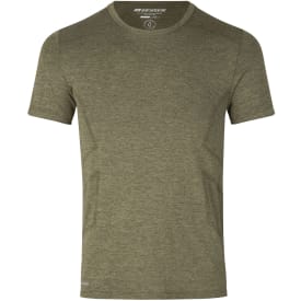GEYSER seamless T-shirt, Oliven melange, XS
