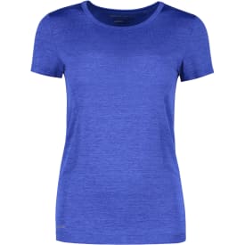 GEYSER Seamless dame T-shirt, Kongeblå melange, S