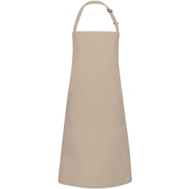 Karlowsky Basic forklæde med lommer, sand, onesize