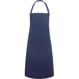 Karlowsky Basic forklæde med lommer, marineblå, onesize