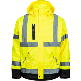 Lyngsøe skaljakke, Hi-vis Gul/Sort, L