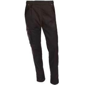 Nybo Workwear Perfect Fit pull-on chinos benlængde 82 cm, Sort, 2XL