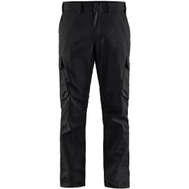 Blåkläder Workwear 1444 servicebukser med 2-vejs stretch, sort, str. D124