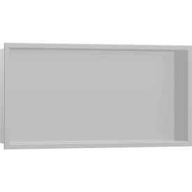 Hansgrohe innbyggingshylle, 69x39 cm, grå