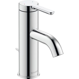 Duravit C.1 1-greps servantbatteri S, med oppløftventil, krom