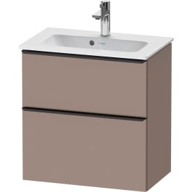 Duravit D-Neo Compact servantskap, 61x37,2 cm, basalt matt dekor