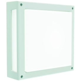Norlys Nordland 718 taklampe, 10W, IP 65, dimbar, 3000K IK10, hvit