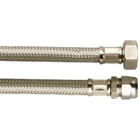 Luxor trykkslange TP- SPX/silikon, 40 cm, 1/2" x 3/8", rett/rett, 1 stk