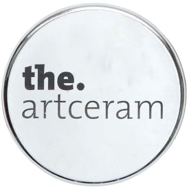 Lavabo overløpsring m/logo til artceram, Ø35 mm, krom