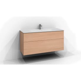 Svedbergs Poem servantskap med 2 skuffer, push open, 120x45x57 cm, ren eik