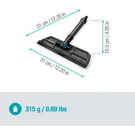 Gardena Cleansystem vindusvasker, mikrofiberklut, nal