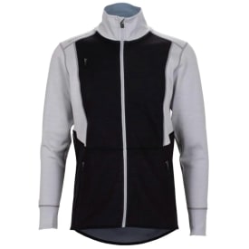 Bekken & Strøm Majavatn 2L merino jakke, unisex, str. 3XL, sort/grå