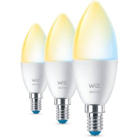 Wiz Wifi E14 klotlampa, 2700K-6500K, 4,9W, 3-pack