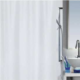 Spirella Primo badeforhæng, 240x180 cm, hvid