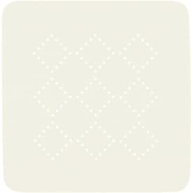 Spirella skridsikker måtte, 55x55 cm, hvid