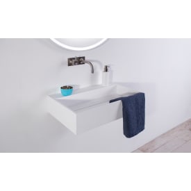 Copenhagen Bath Christiansfeld servant, 60x40 cm, hvit