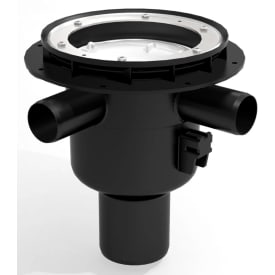 Purus AU-sluk 75 bunn, bunnutløp, med anboring, 75 mm
