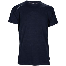 Bekken & Strøm Majavatn merino T-skjorte, unisex, str. M, marinemelert