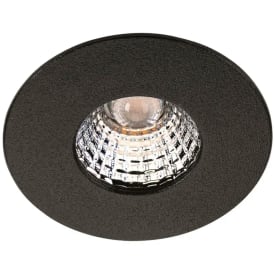 SG Armaturen Nano downlight, sort, 2700k, 1w