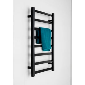 Hafa Original håndkletørker, kombi, 50x80 cm, sort