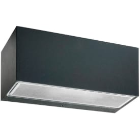 Norlys Asker 1306 vegglampe, 13,3W, LED, IP65, grafitt