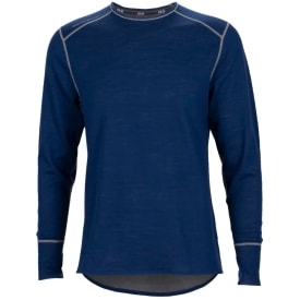Bekken & Strøm Majavatn 2L merino undertrøye, unisex, str. S, blå