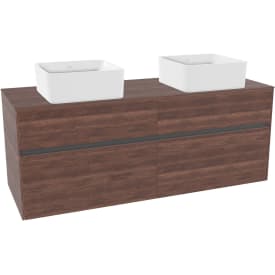 Villeroy & Boch Collaro servantskap, 140x54,8 cm, eik