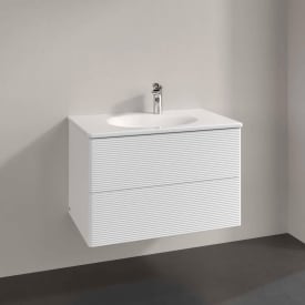 Villeroy & Boch Antao servantskap, 78,8x50,4 cm, matt hvit