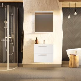 Westerbergs Jord servantskap, 60x45.3 cm, hvit