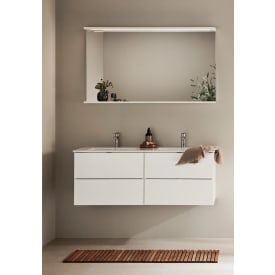 Hafa Go møbelpakke, 121x46.5 cm, hvit