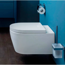 Duravit Me by Starck vegghengt toalettpakke, uten skyllekant, med Wondergliss, hvit