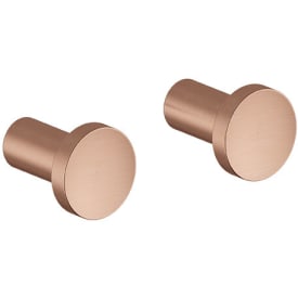 Damixa Zen håndklædekrog, 2 stk., børstet kobber