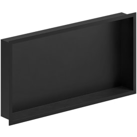 Damixa Zen brusehylde, 59,5x29,5 cm, mat sort