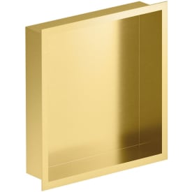 Damixa Zen brusehylde, 29,5x29,5 cm, børstet messing