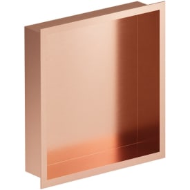 Damixa Zen brusehylde, 29,5x29,5 cm, børstet kobber