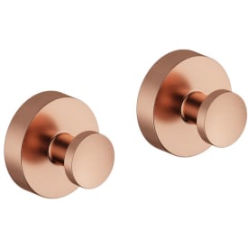 Damixa Zen håndklædekrog, 2 stk., børstet kobber